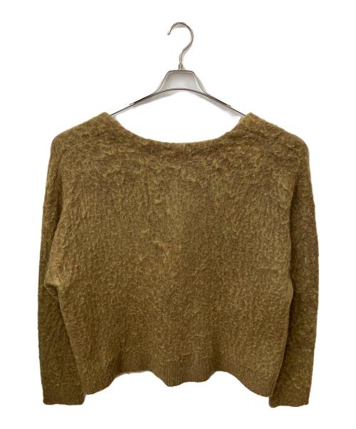 Knuth Marf（クヌースマーフ）knuth marf (クヌースマーフ) モヘア混厚手ニット オリーブ グリーン サイズ:FREEの古着・服飾アイテム