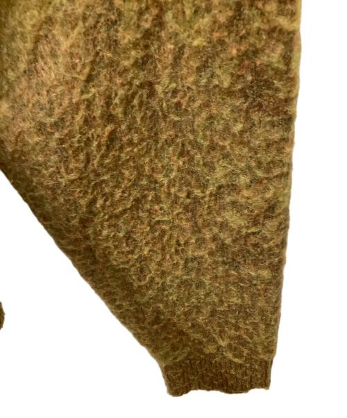 Knuth Marf（クヌースマーフ）knuth marf (クヌースマーフ) モヘア混厚手ニット オリーブ グリーン サイズ:FREEの古着・服飾アイテム