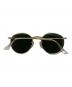 RAY-BAN (レイバン) ROUND METAL ゴールド サイズ:50□21　145：6000円