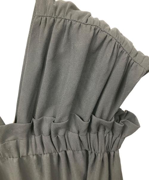 sheer（シアー）sheer (シアー) ノースリーブ・キャミソールワンピース ブラック サイズ:1の古着・服飾アイテム