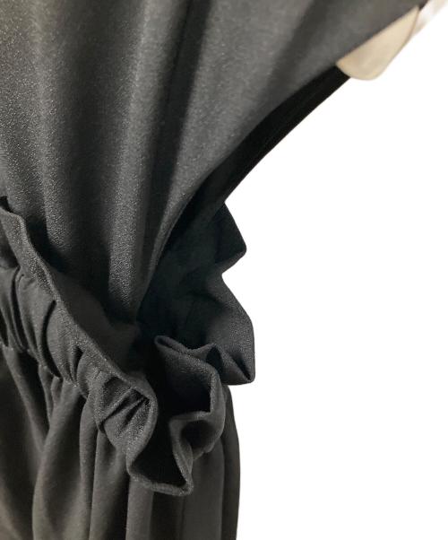 sheer（シアー）sheer (シアー) ノースリーブ・キャミソールワンピース ブラック サイズ:1の古着・服飾アイテム
