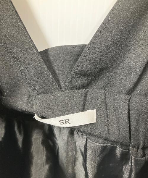 sheer（シアー）sheer (シアー) ノースリーブ・キャミソールワンピース ブラック サイズ:1の古着・服飾アイテム