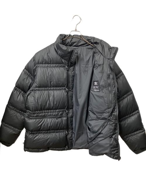 adidas Originals（アディダスオリジナル）adidas originals (アディダスオリジナル) ダウンジャケット ブラック ブラック サイズ:2XLの古着・服飾アイテム