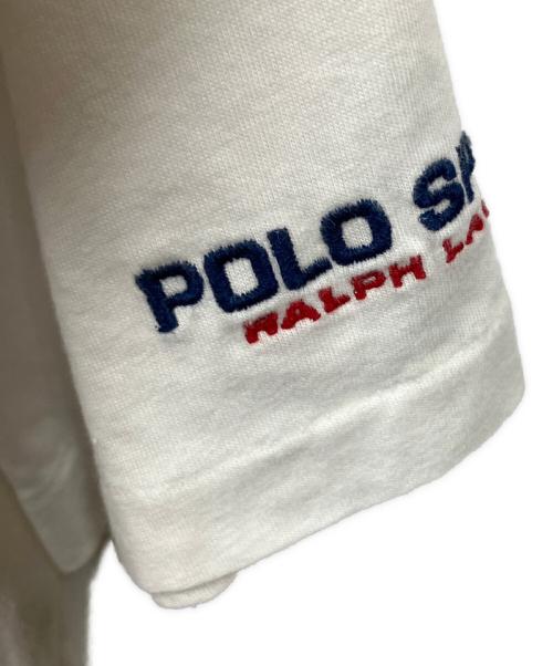 POLO SPORT（ポロスポーツ）POLO SPORT (ポロスポーツ) 半袖カットソー　ホワイト ナイガイ ホワイト サイズ:XLの古着・服飾アイテム