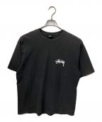 stussyステューシー）の古着「WITHERED FLOWER TEE」｜ブラック