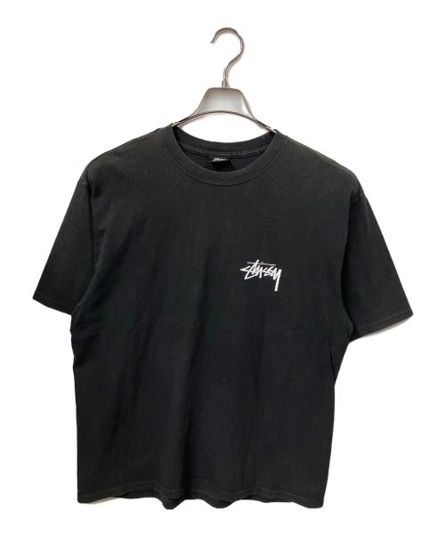 stussy（ステューシー）stussy (ステューシー) WITHERED FLOWER TEE ブラック サイズ:Lの古着・服飾アイテム