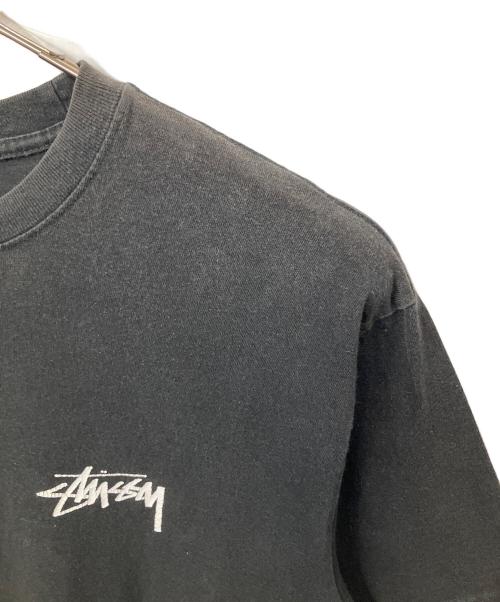 stussy（ステューシー）stussy (ステューシー) WITHERED FLOWER TEE ブラック サイズ:Lの古着・服飾アイテム