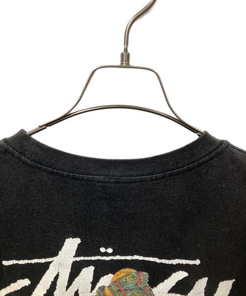 stussy（ステューシー）stussy (ステューシー) WITHERED FLOWER TEE ブラック サイズ:Lの古着・服飾アイテム