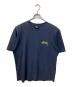 stussy（ステューシー）の古着「SHELLS TEE　ネイビー」｜ネイビー