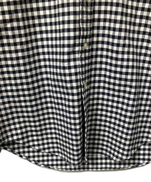 RALPH LAUREN（ラルフローレン）RALPH LAUREN (ラルフローレン) 長袖シャツ チェック　ブラック×ホワイト グレー サイズ:Sの古着・服飾アイテム
