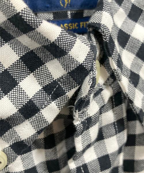 RALPH LAUREN（ラルフローレン）RALPH LAUREN (ラルフローレン) 長袖シャツ チェック　ブラック×ホワイト グレー サイズ:Sの古着・服飾アイテム
