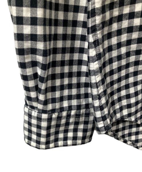 RALPH LAUREN（ラルフローレン）RALPH LAUREN (ラルフローレン) 長袖シャツ チェック　ブラック×ホワイト グレー サイズ:Sの古着・服飾アイテム