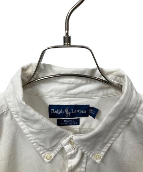 RALPH LAUREN（ラルフローレン）RALPH LAUREN (ラルフローレン) 半袖シャツ ホワイト ホワイト サイズ:XLの古着・服飾アイテム