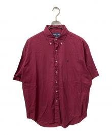 RALPH LAUREN（ラルフローレン）の古着「半袖シャツ　BLAKE ボルドー」｜ボルドー