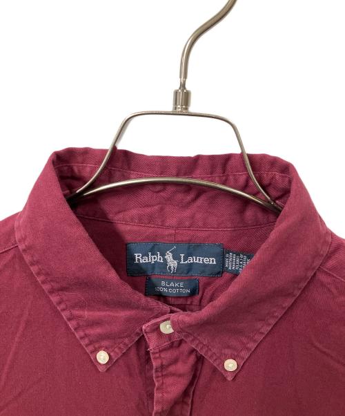 RALPH LAUREN（ラルフローレン）RALPH LAUREN (ラルフローレン) 半袖シャツ　BLAKE ボルドー ボルドー サイズ:Lの古着・服飾アイテム