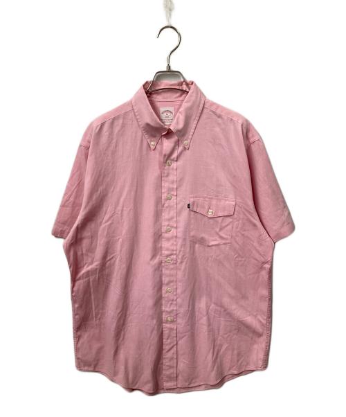BROOKS BROTHERS（ブルックスブラザーズ）BROOKS BROTHERS (ブルックスブラザーズ) 半袖シャツ ピンク ピンク サイズ:Mの古着・服飾アイテム