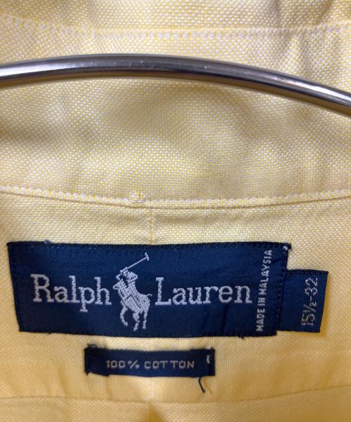 RALPH LAUREN（ラルフローレン）RALPH LAUREN (ラルフローレン) 長袖シャツ イエロー イエロー サイズ:15　1/2の古着・服飾アイテム