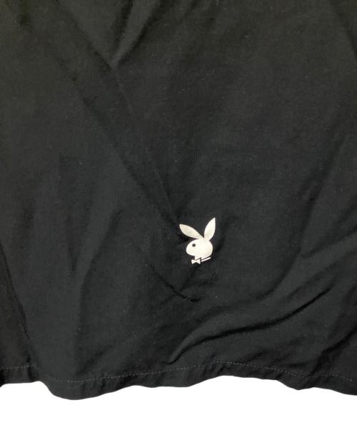 PLAY BOY（プレイボーイ）PLAY BOY (プレイボーイ) THE CRIMIE (ザ クライミー) 半袖シャツ　ブラック ブラック サイズ:Mの古着・服飾アイテム