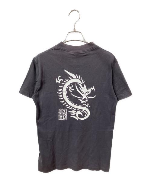 stussy（ステューシー）stussy (ステューシー) 半袖カットソー グレー サイズ:Sの古着・服飾アイテム