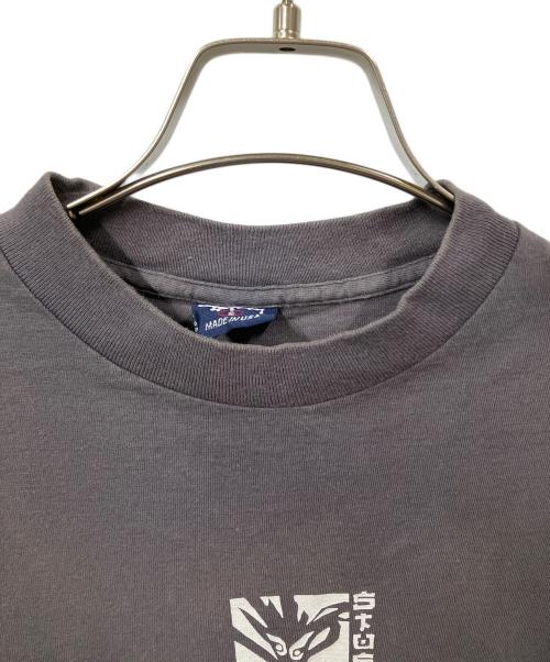 stussy（ステューシー）stussy (ステューシー) 半袖カットソー グレー サイズ:Sの古着・服飾アイテム