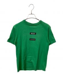stussy（ステューシー）の古着「半袖カットソー」｜グリーン