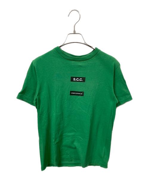 stussy（ステューシー）stussy (ステューシー) 半袖カットソー グリーン サイズ:Sの古着・服飾アイテム