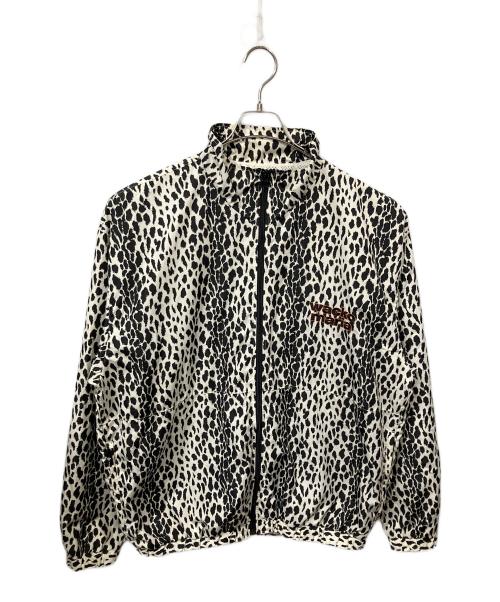 WACKO MARIA（ワコマリア）WACKO MARIA (ワコマリア) レオパードトラックジャケット ホワイト×ブラック サイズ:Ｌの古着・服飾アイテム