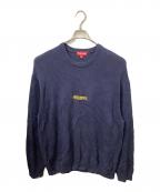 SUPREMEシュプリーム）の古着「OLD ENGLISH SWEATER 2024ss」｜ネイビー