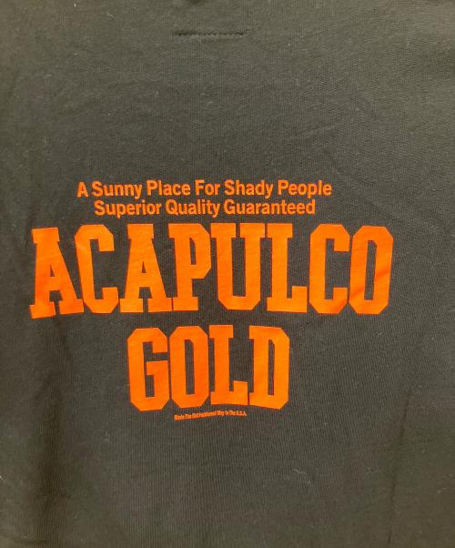 Acapulco Gold（アカプルコ ゴールド）ACAPULCO GOLD (アカプルコ ゴールド) ALL WE DO TEE ブラック サイズ:Lの古着・服飾アイテム