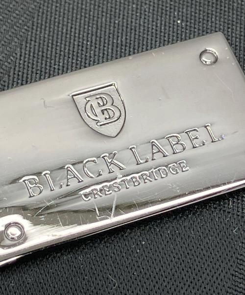 BLACK LABEL CRESTBRIDGE（ブラックレーベル クレストブリッジ）BLACK LABEL CRESTBRIDGE (ブラックレーベル クレストブリッジ) CBチェッククラッチバッグ ブラックの古着・服飾アイテム