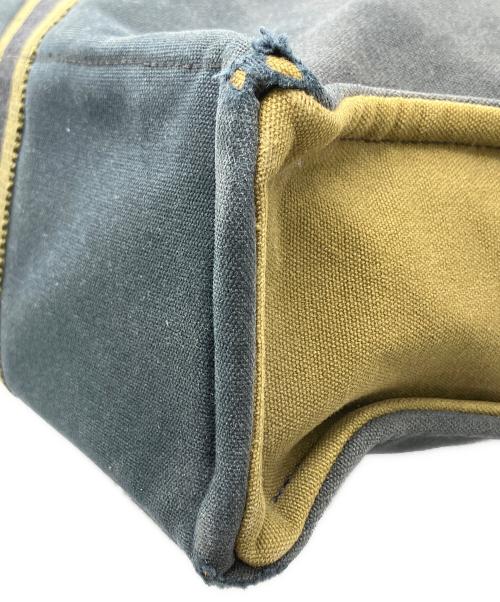 HERMES（エルメス）HERMES (エルメス) フルートゥMM カーキ×ネイビーの古着・服飾アイテム
