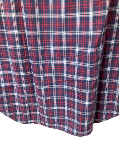 RALPH LAUREN（ラルフローレン）RALPH LAUREN (ラルフローレン) 半袖シャツ ネイビー×レッド BLAKE ネイビー×レッド サイズ:Lの古着・服飾アイテム