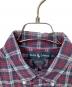RALPH LAUREN (ラルフローレン) 半袖シャツ ネイビー×レッド BLAKE ネイビー×レッド サイズ:L：4000円