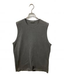 SOFTHYPHEN（ソフトハイフン）の古着「 Pigment Dyed Tank T-Shirt」｜グレー