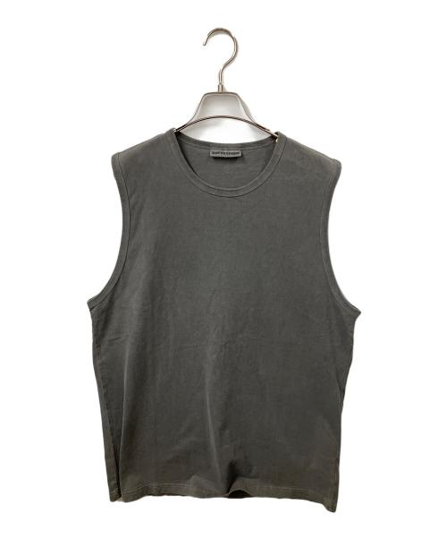 SOFTHYPHEN（ソフトハイフン）SOFTHYPHEN (ソフトハイフン)  Pigment Dyed Tank T-Shirt グレー サイズ:4の古着・服飾アイテム