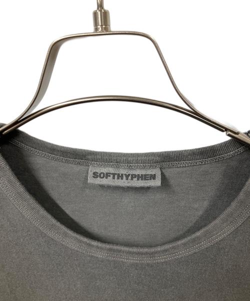 SOFTHYPHEN（ソフトハイフン）SOFTHYPHEN (ソフトハイフン)  Pigment Dyed Tank T-Shirt グレー サイズ:4の古着・服飾アイテム