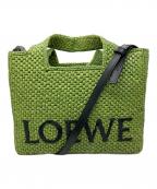LOEWEロエベ）の古着「ロエベフォント トート スモール」｜グリーン