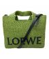 LOEWE（ロエベ）の古着「ロエベフォント トート スモール」｜グリーン