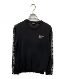DIESEL（ディーゼル）の古着「コットンビスコースニット」｜ブラック
