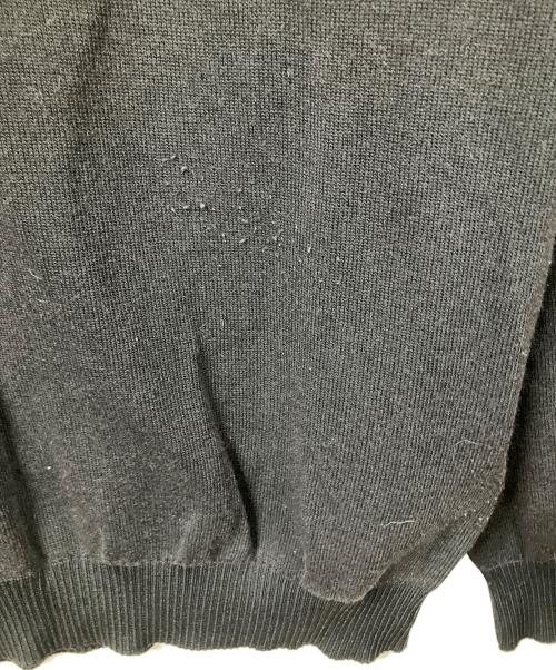 DIESEL（ディーゼル）DIESEL (ディーゼル) コットンビスコースニット ブラック サイズ:Sの古着・服飾アイテム