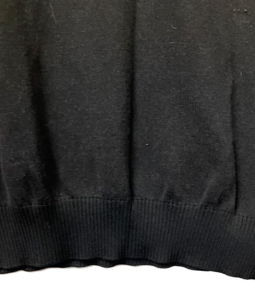 DIESEL（ディーゼル）DIESEL (ディーゼル) コットンビスコースニット ブラック サイズ:Sの古着・服飾アイテム