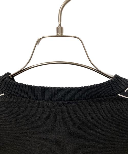 DIESEL（ディーゼル）DIESEL (ディーゼル) コットンビスコースニット ブラック サイズ:Sの古着・服飾アイテム