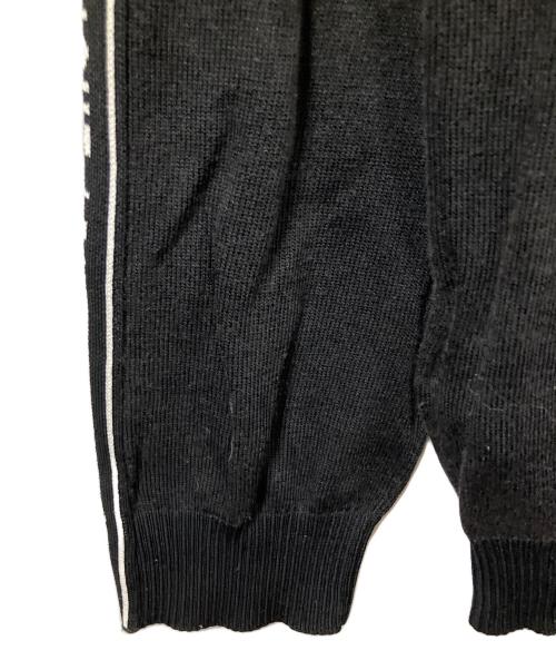 DIESEL（ディーゼル）DIESEL (ディーゼル) コットンビスコースニット ブラック サイズ:Sの古着・服飾アイテム
