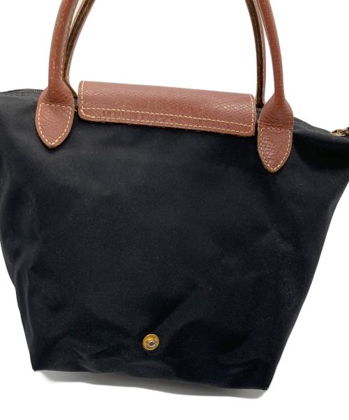 LONGCHAMP（ロンシャン）LONGCHAMP (ロンシャン) ル・プリアージュ　ブラック　Sサイズ ネイビーの古着・服飾アイテム