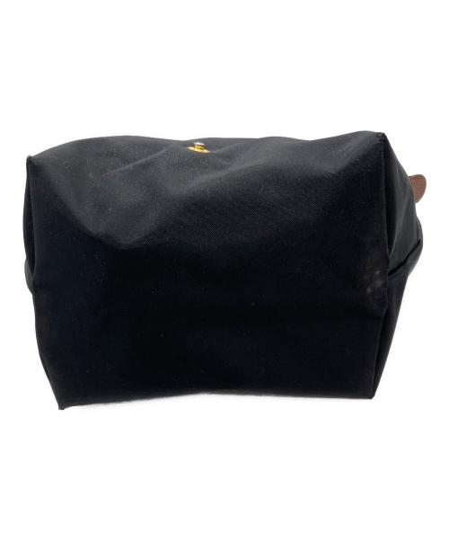 LONGCHAMP（ロンシャン）LONGCHAMP (ロンシャン) ル・プリアージュ　ブラック　Sサイズ ネイビーの古着・服飾アイテム