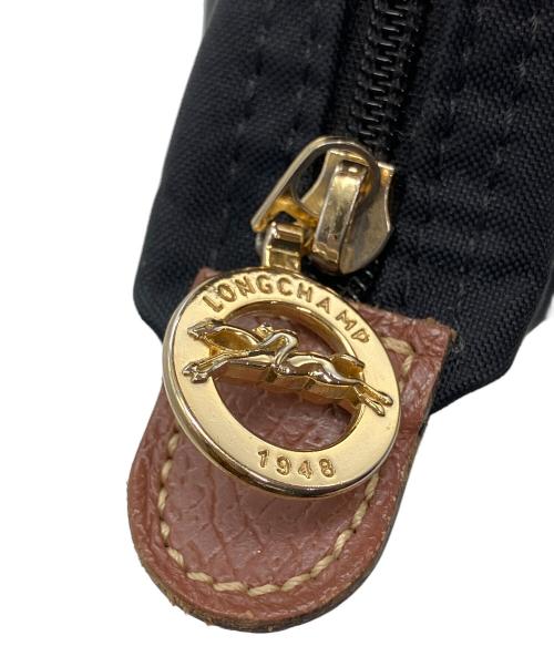 LONGCHAMP（ロンシャン）LONGCHAMP (ロンシャン) ル・プリアージュ　ブラック　Sサイズ ネイビーの古着・服飾アイテム
