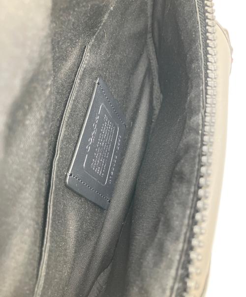 COACH（コーチ）COACH (コーチ) テレインベルトバッグ カラーブロック アイボリー×グレーの古着・服飾アイテム