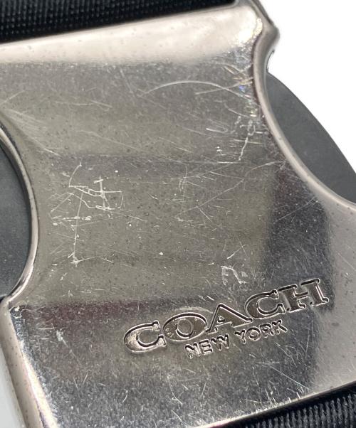 COACH（コーチ）COACH (コーチ) テレインベルトバッグ カラーブロック アイボリー×グレーの古着・服飾アイテム