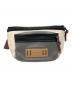 COACH（コーチ）の古着「テレインベルトバッグ カラーブロック」｜アイボリー×グレー