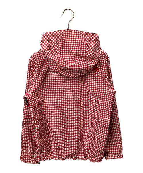 THE NORTH FACE（ザ ノース フェイス）THE NORTH FACE (ザ ノース フェイス) SCOOP JACKET レッド×ホワイト サイズ:Lの古着・服飾アイテム